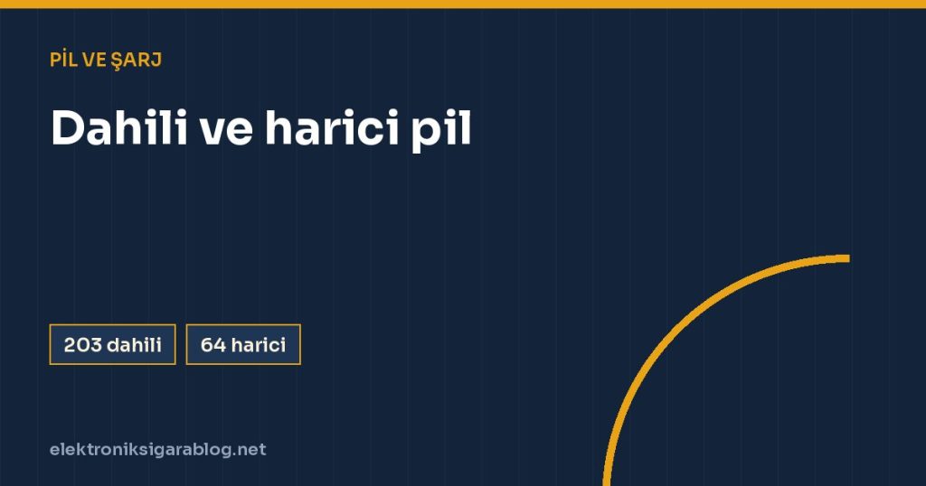 Dahili ve harici pil
