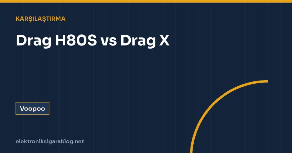 Drag H80S vs Drag X