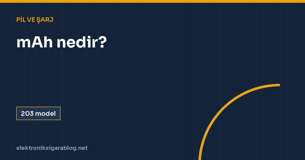 mAh nedir?