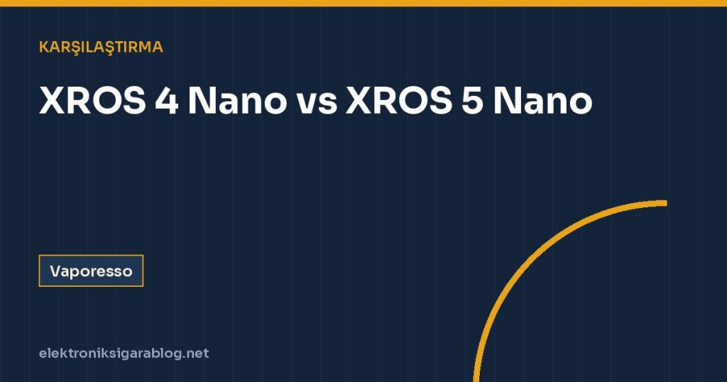XROS 4 Nano vs XROS 5 Nano