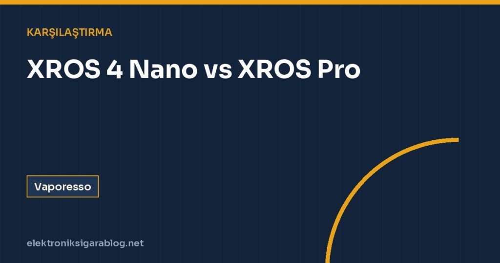 XROS 4 Nano vs XROS Pro