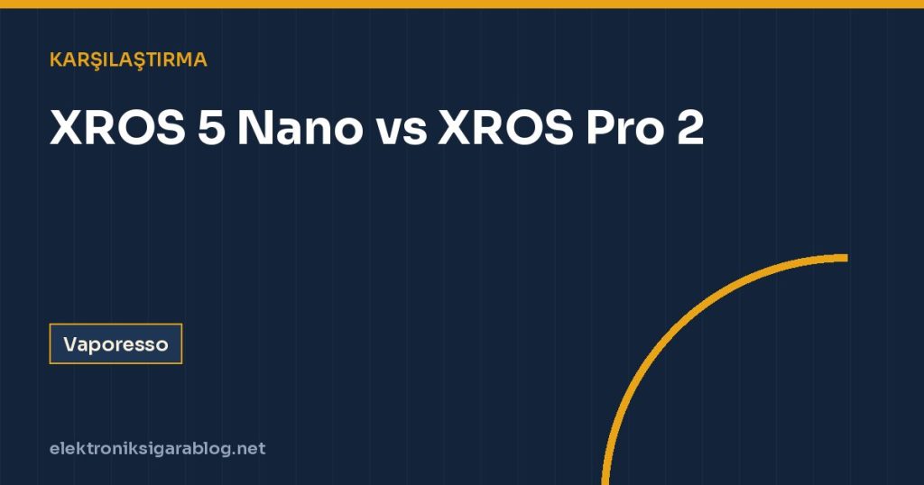 XROS 5 Nano vs XROS Pro 2